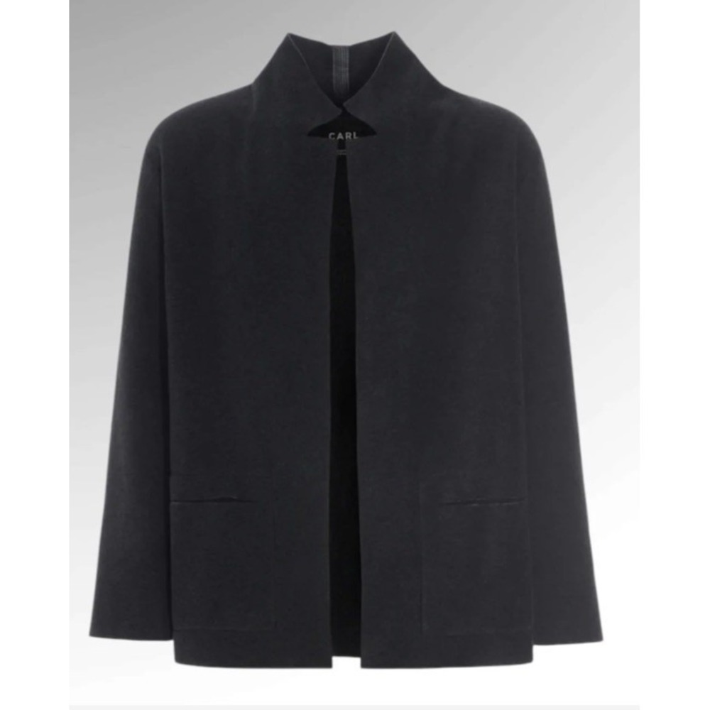 Henriette Steffensen  Copenhagen 1001 Cardi Cardigan Size S Soft Black